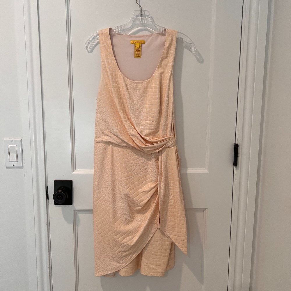 Pink Faux Snakeskin - Catherine Malandrino Dress - Size 8